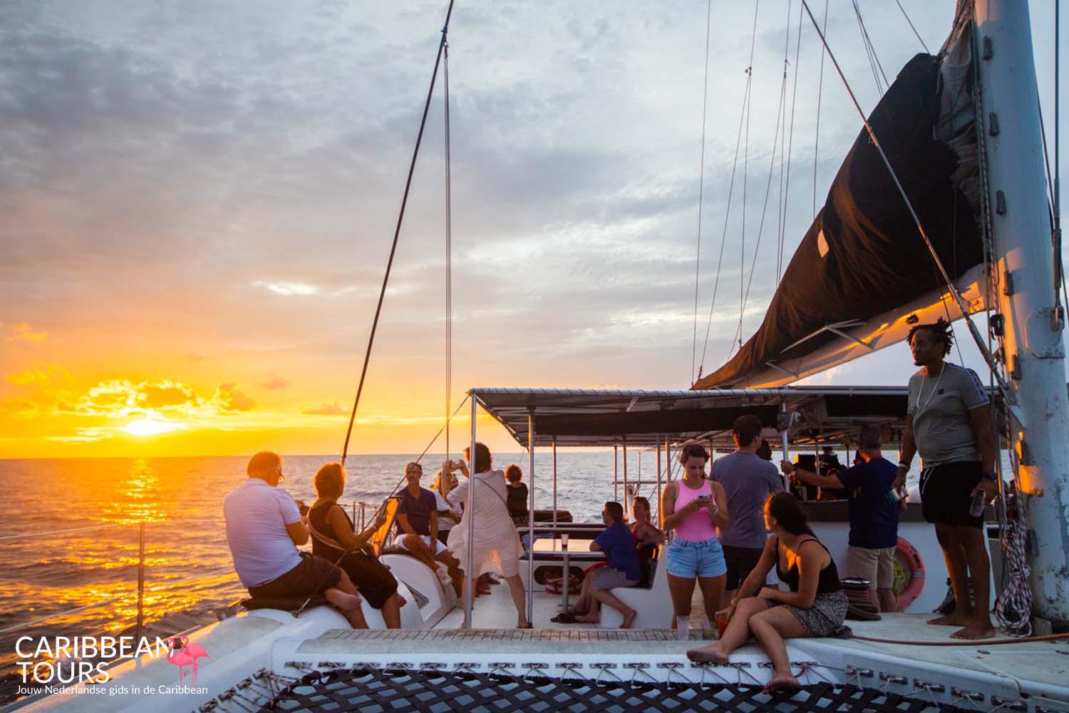 Klein Curacao <br>Sunset Cruise Catamaran