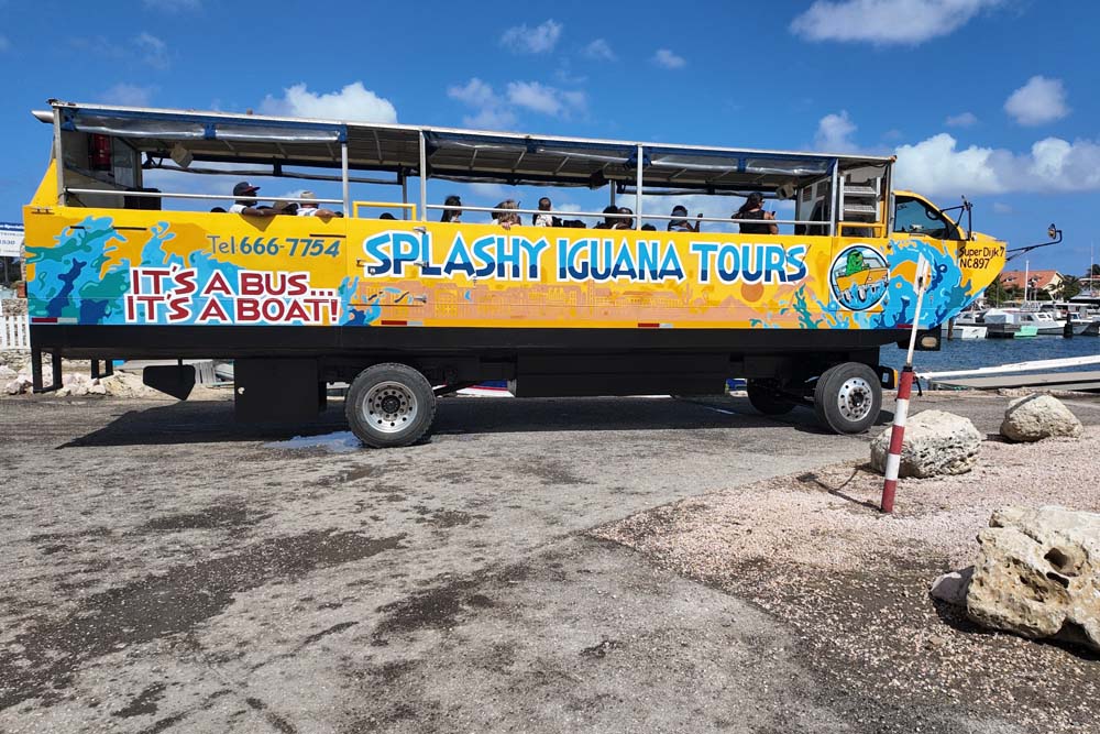 Amfibiebus Tour Curaçao