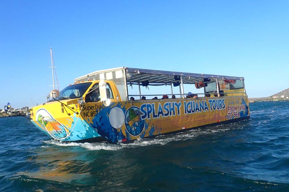 Amfibiebus Tour Curaçao