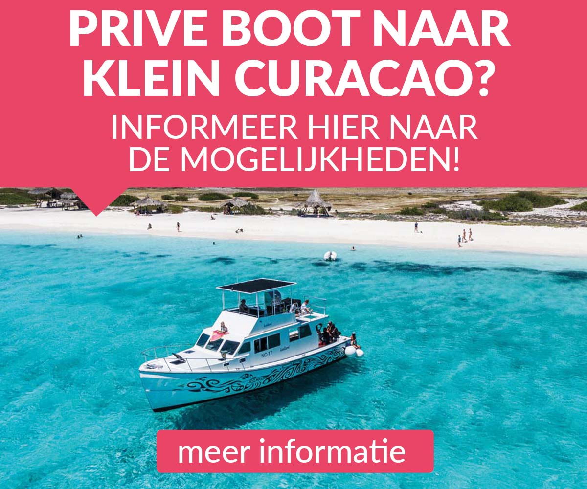 Prive Boot naar Klein Curacao